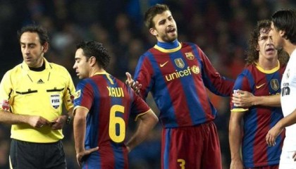 欧冠官方正版-前金哨回击皮克：别自相矛盾 你对阵巴萨会放水吗？