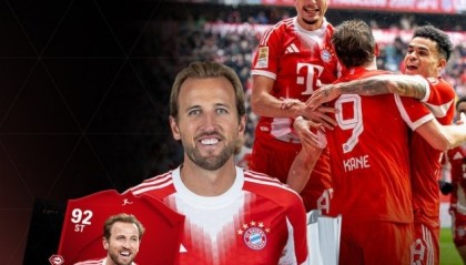 欧冠高清直播-4场7球1助攻，德甲官方：凯恩当选联赛2月份最佳球员